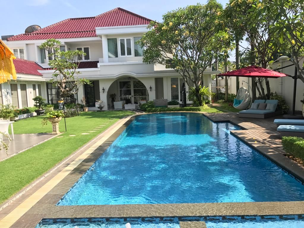 Rumah Mewah 2 Lantai di Permata Hijau Fully Furnished