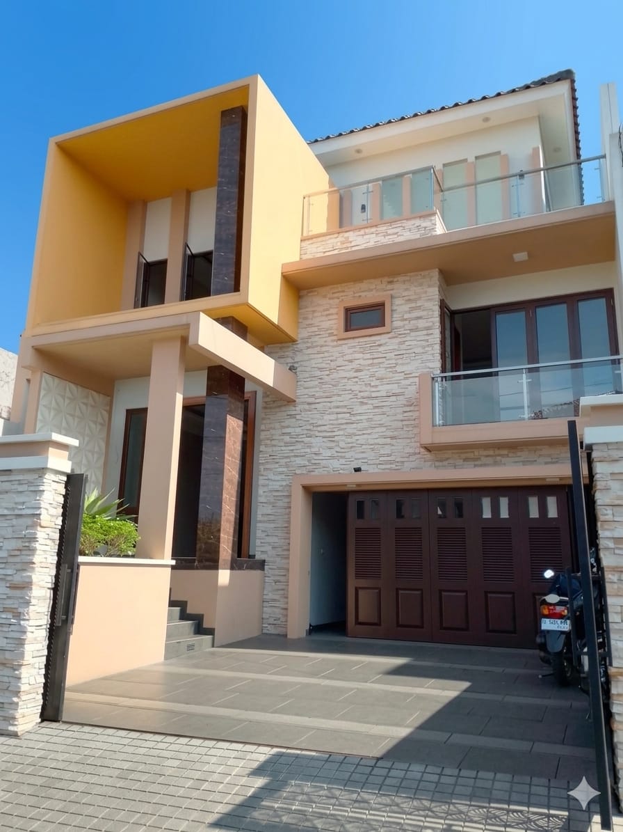 Rumah Dijual di Pesanggrahan, Brand New, 3 Lantai, Jalan Lebar, Dekat Halte Busway