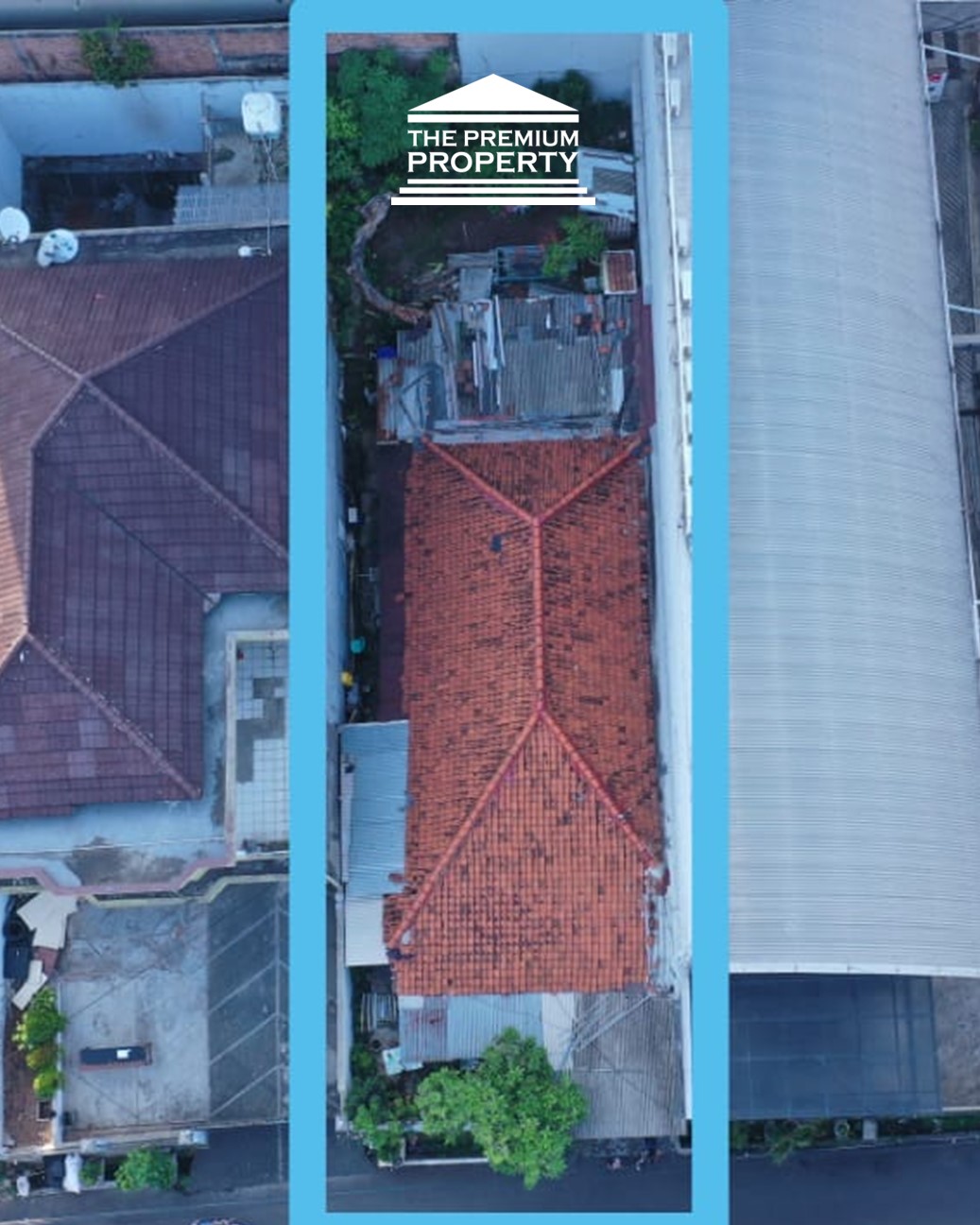 Rumah Hitung Tanah Luas 298m2 di Kebayoran Baru Selatan - SHM Langka