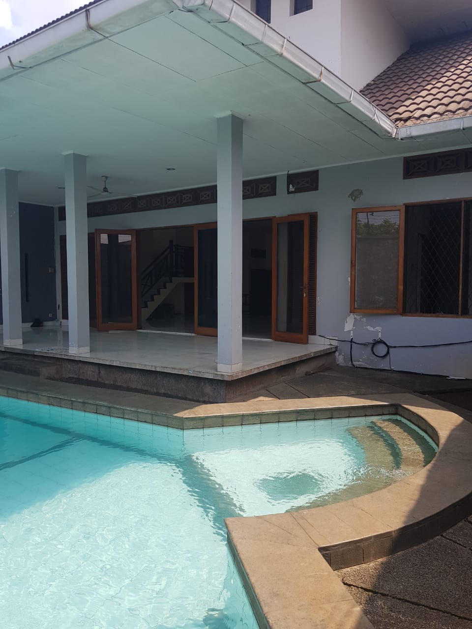 Kitchen Full Jati, Dapur Kotor/Bersih, Kusen Pintu Full Jati