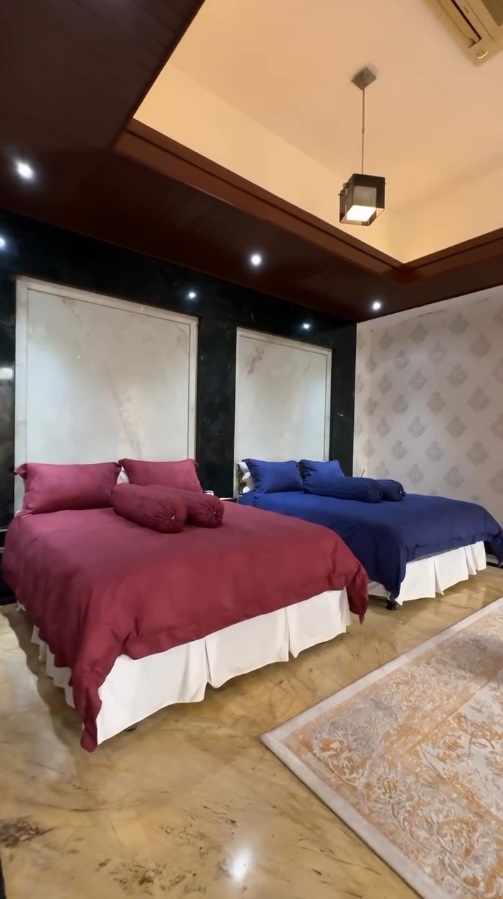 Rumah Mewah Furnised, Bernuansa Tropis Resort Bali. Ada Ruangan Fitness, Ada Pool