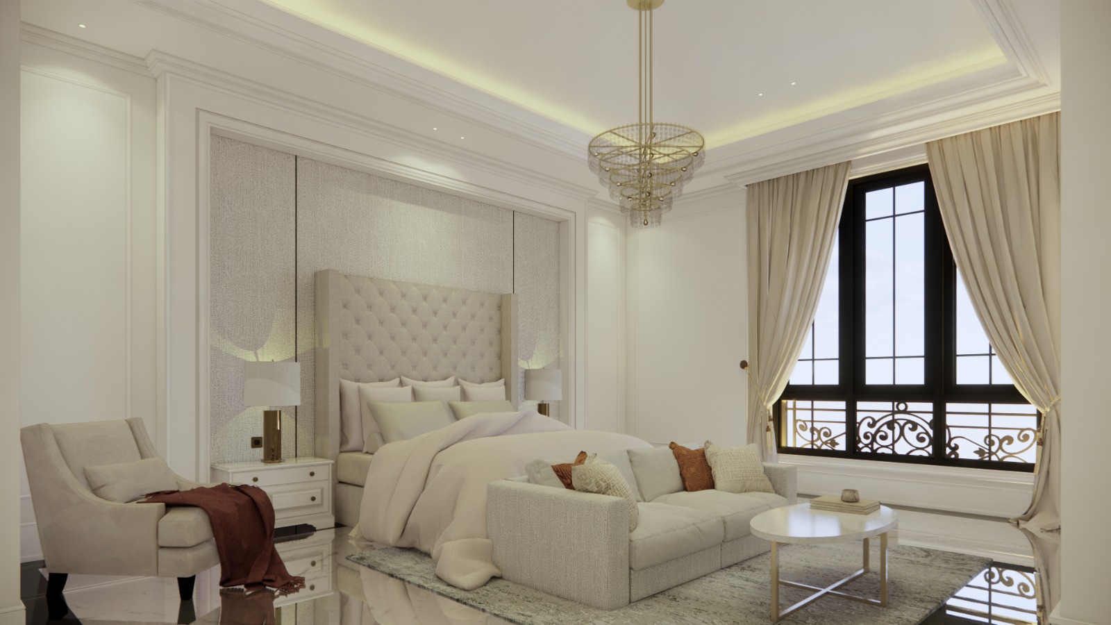 Rumah Brand New Semi Furnished, Ada Lift, Lantai Marmer-Area Panglima Polim