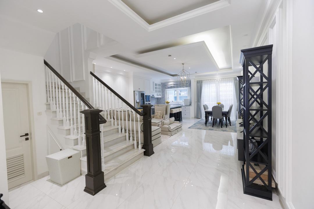 Townhouse Semi Furnished di Paso Jagakarsa Jaksel - Tangga Full Marmer & Bonus Appliances!