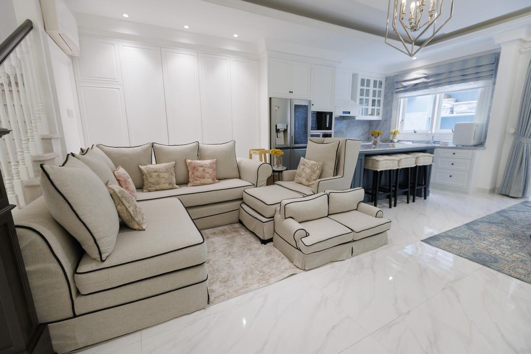 Townhouse Semi Furnished di Paso Jagakarsa Jaksel - Tangga Full Marmer & Bonus Appliances!